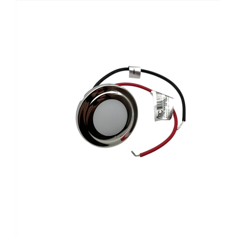 Airstream LED Courtesy Light with Stainless Steel Bezel – 512377