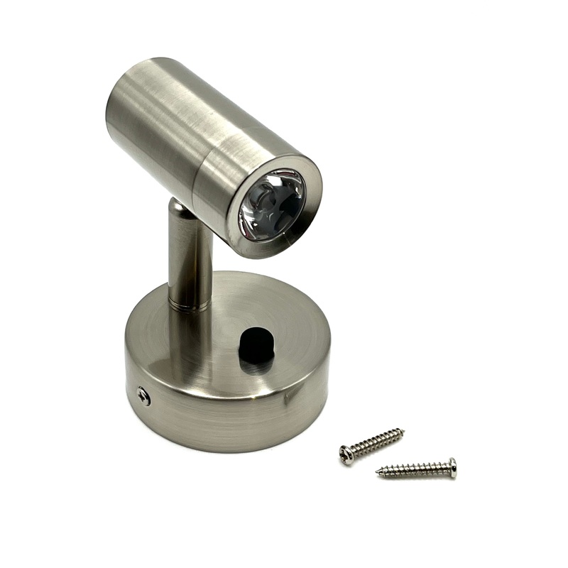 Airstream LED Reading Light, Brushed Nickel – 514257