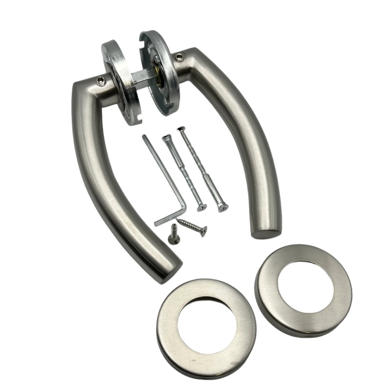 Airstream Low Profile Bath Door Handle, Brushed Nickel – 383010-01
