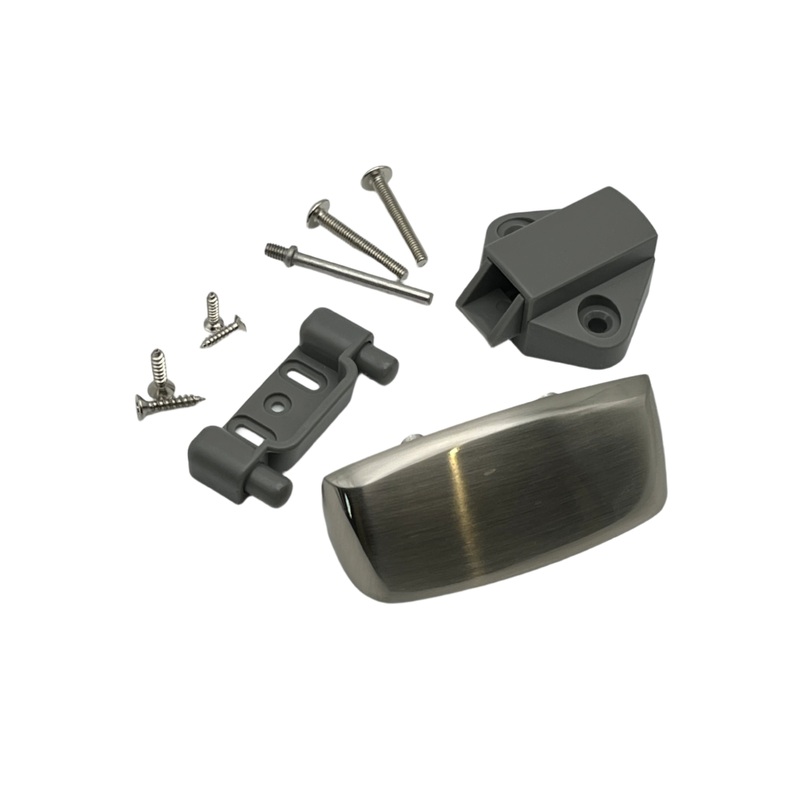 Airstream Richelieu Mechanical Drawer Latch, Brushed Nickel – 383028