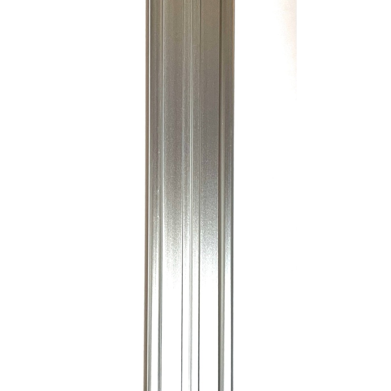 Airstream Satin Finish Upper Body Aluminum Extrusion Beltline Molding 1, By The Foot – 116420