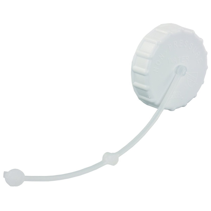 JR Products Gravity Water Fill Cap/Strap – Polar White, Black or Colonial White