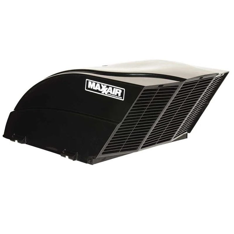 MaxxAir Fan/Mate Roof Vent Cover; Black