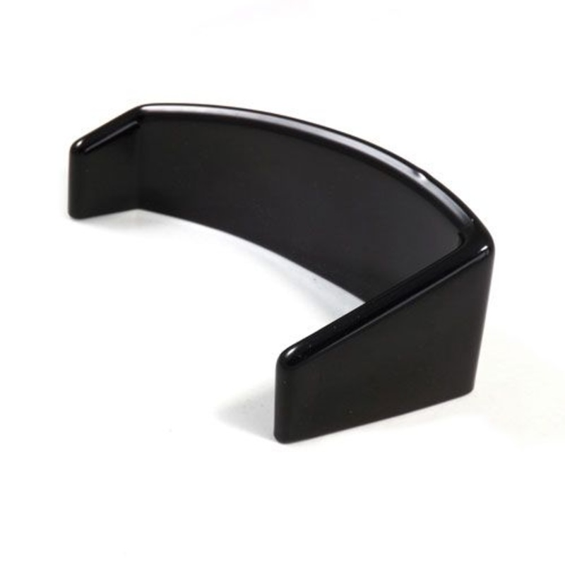 Airstream Black Bumper End Cap – Curbside – 382289-02