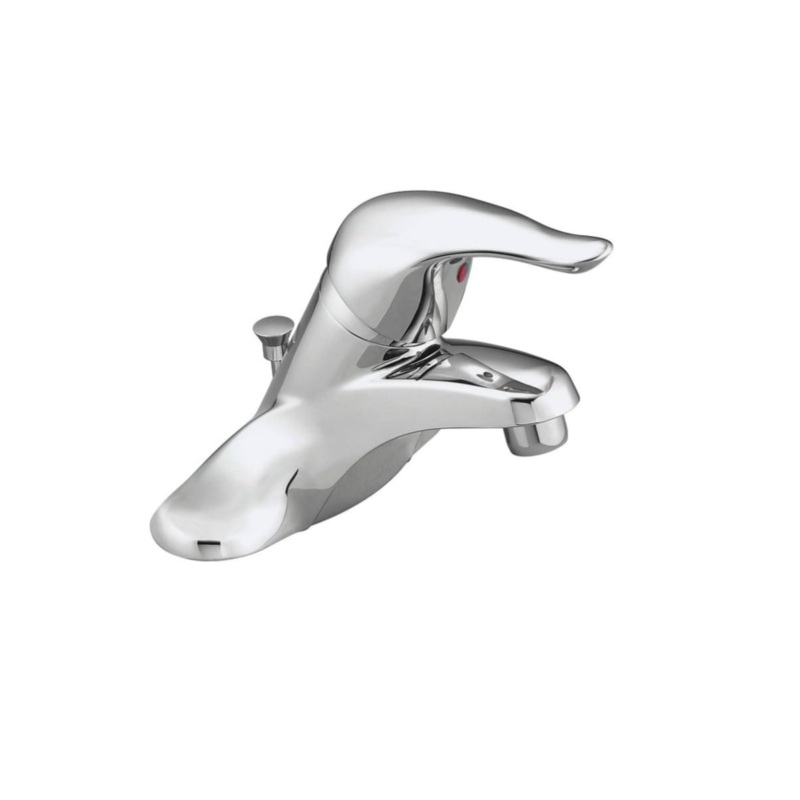 Airstream One-Handle Low Arc Chrome Bathroom Faucet, Chateau – 602216-01