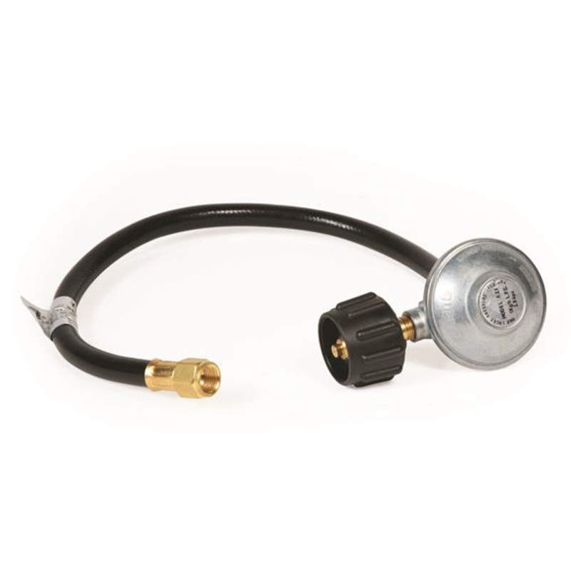 Camco Olympian Heavy Duty Low Pressure Gas Regulator with Hose