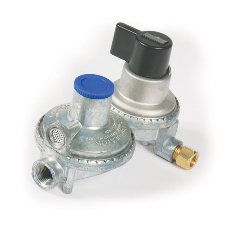 Camco Propane Double-Stage Auto-Changeover Regulator