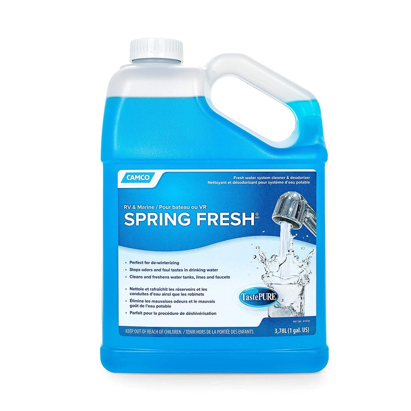 Camco Spring Fresh Water System Cleaner & Deodorizer