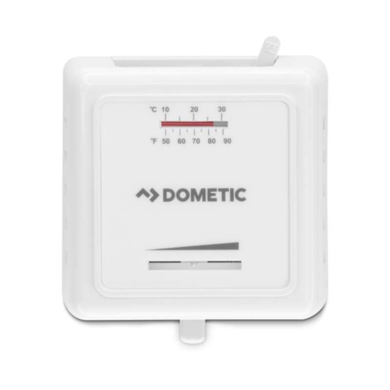 Dometic Atwood Hydroflame Mechanical Thermostat for Airstream – Heat Only, White 511228 or Black 511228-01