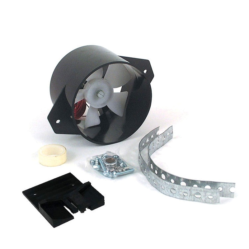 Valterra Refrigerator Fridgecool Exhaust Fan with Thermo Switch & Lighted On Off Switch