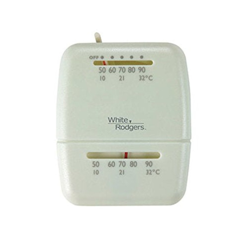 White-Rodgers Universal Mechanical Thermostat, Heat/Cool