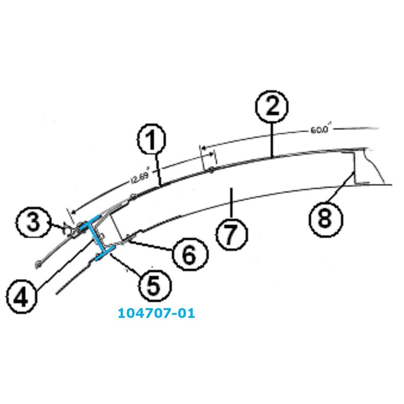 Airstream I Beam, By The Foot – 104707-01