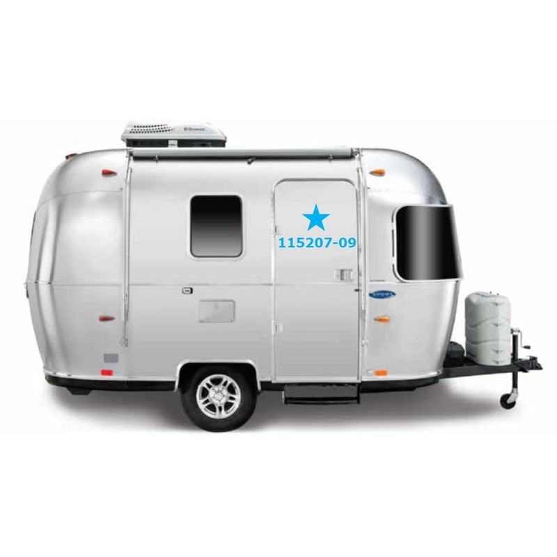 Airstream Main Door for Sport 16′ Lefthand Hinge – 115207-09