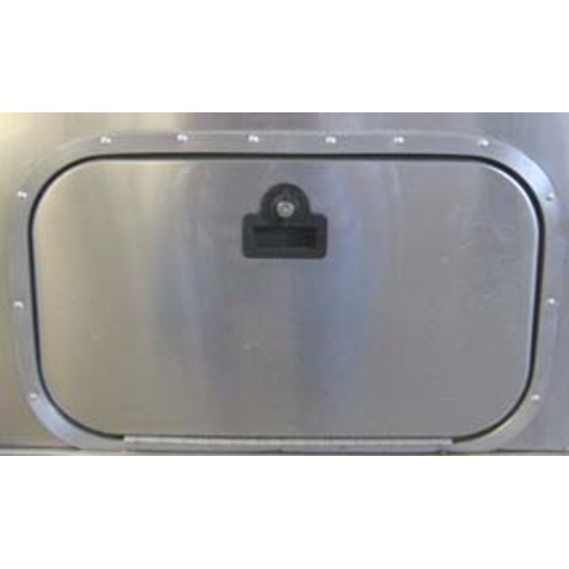 Airstream Side Access Compartment Door Assembly, With Jamb & Seal* – 100679-01