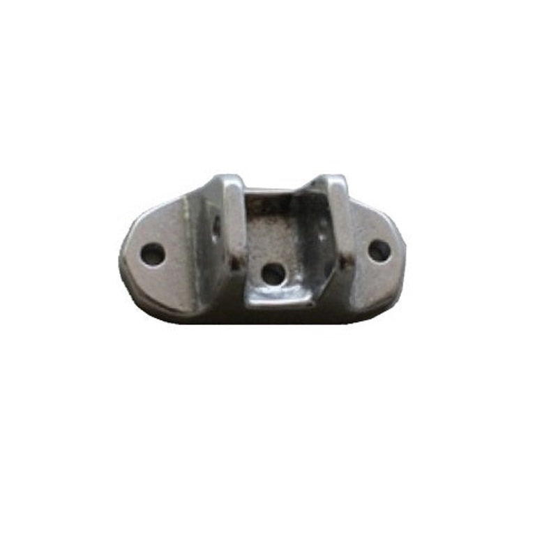 Zip Dee Rectangular Base Hinge, Floor Mount – 210060