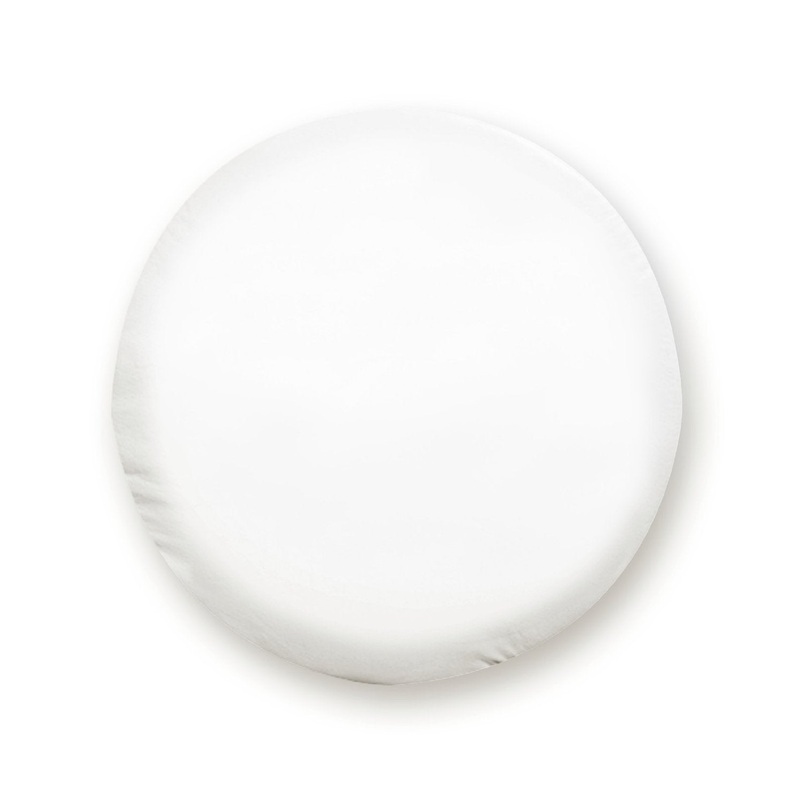 ADCO 24 Polar White Vinyl Tire Cover, Size N