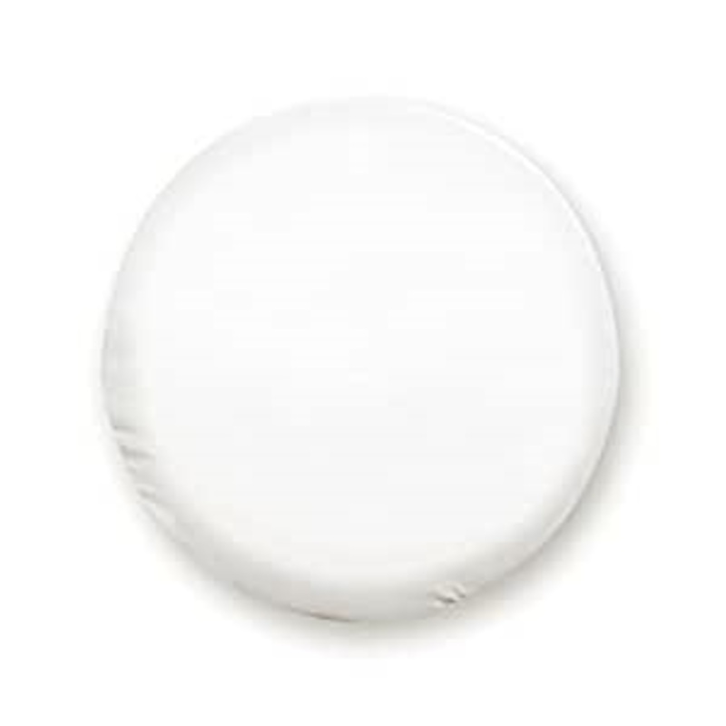 ADCO 31-1/4 Vinyl Solid Spare Tire Cover,  Polar White