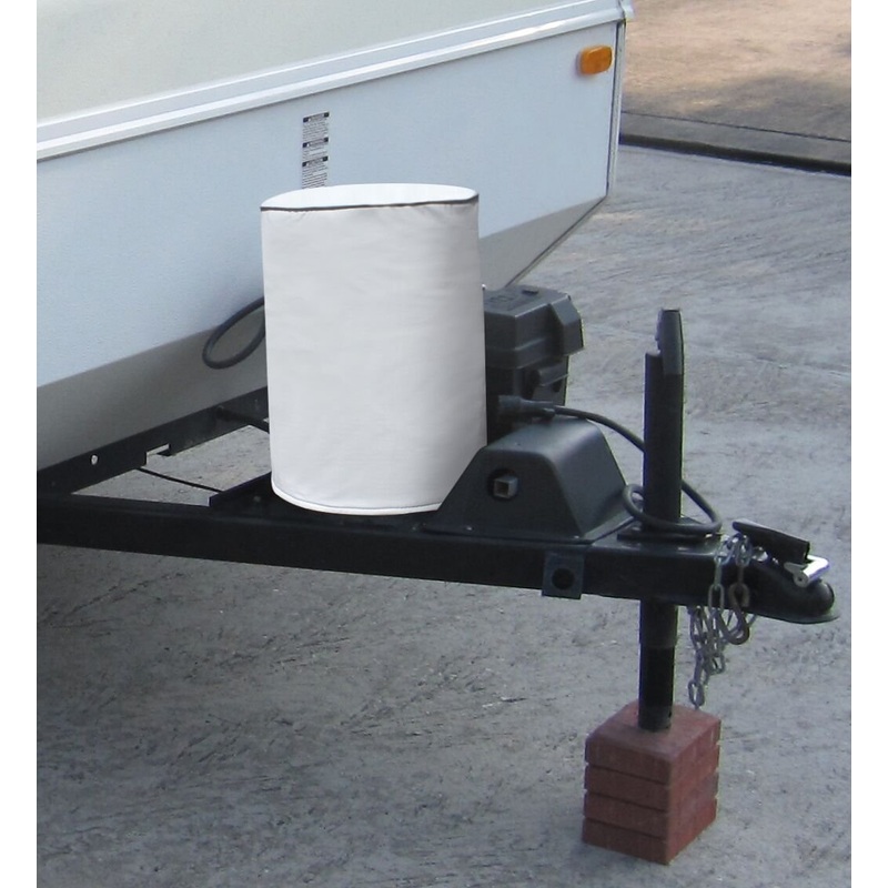 ADCO Single 20 Propane Tank Cover, Polar White