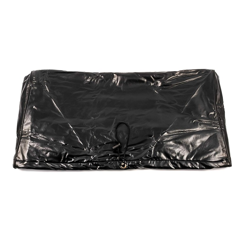 Camco Coleman Mini & SuperMach Vinyl Air Conditioner Cover, Black
