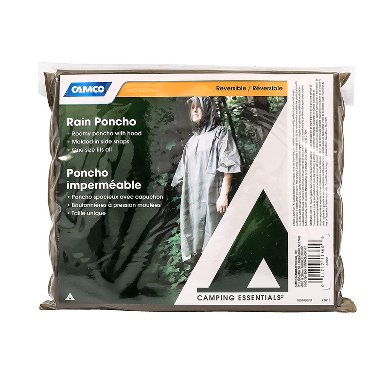 Camco Rain Poncho with Storage Bag
