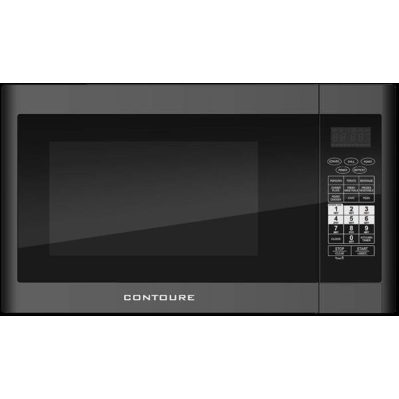 Contoure Convection Microwave Oven 1.0 Cubic ft, Black