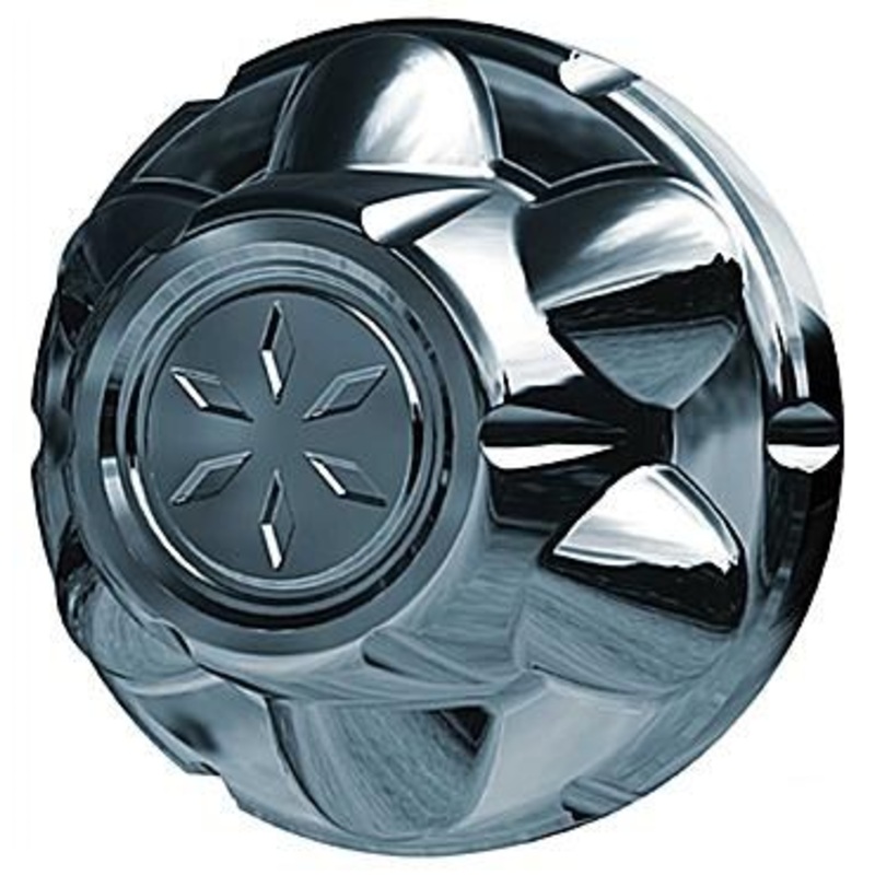 Dicor Versa-Lok ABS 6 Lug Hub Cover, Chrome