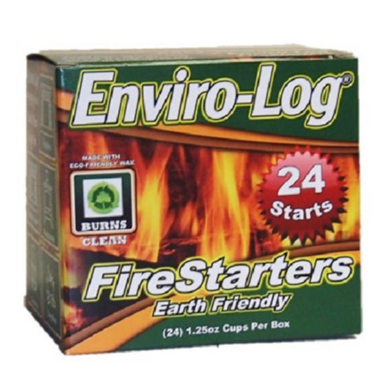 Fleming Sales Outdoors Unlimited Enviro-Log Fire Starters, Pack of 24