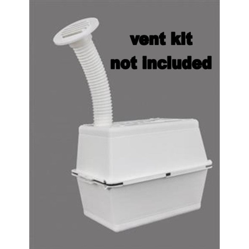 MTS Company Battery Box, White