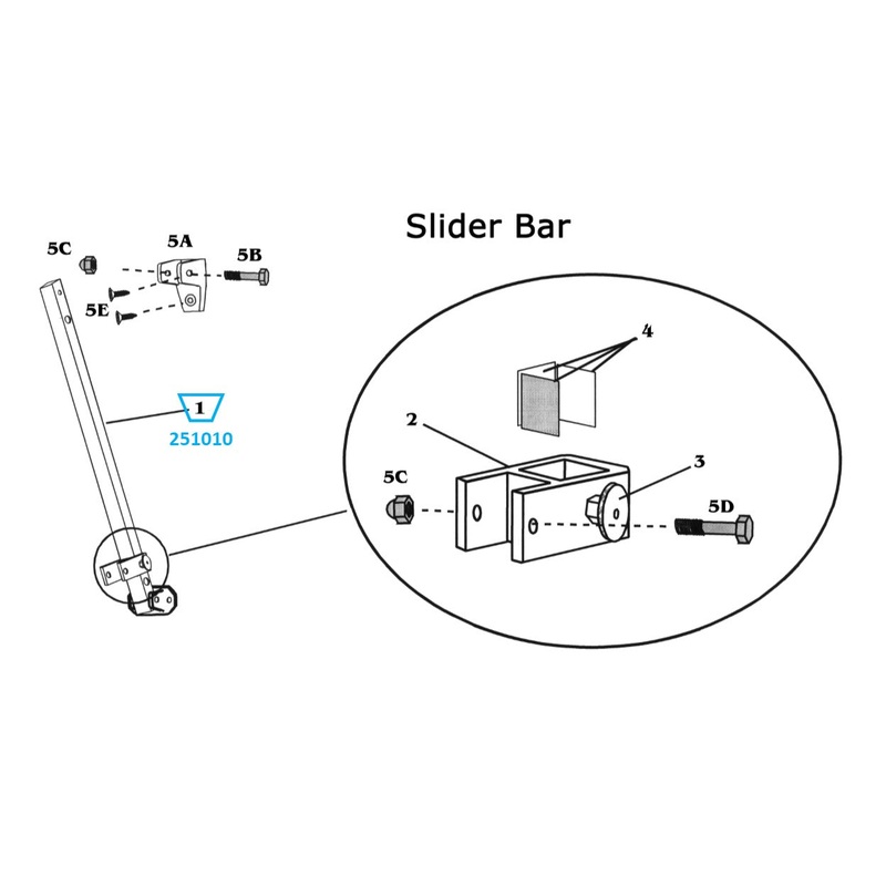 Zip Dee Bright Slide Bar – 251010