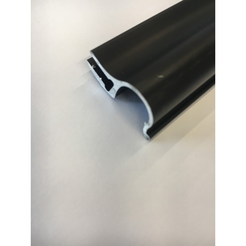 Airstream Black Roof Locker Door Handle Extrusion, By The Foot – 101265-01