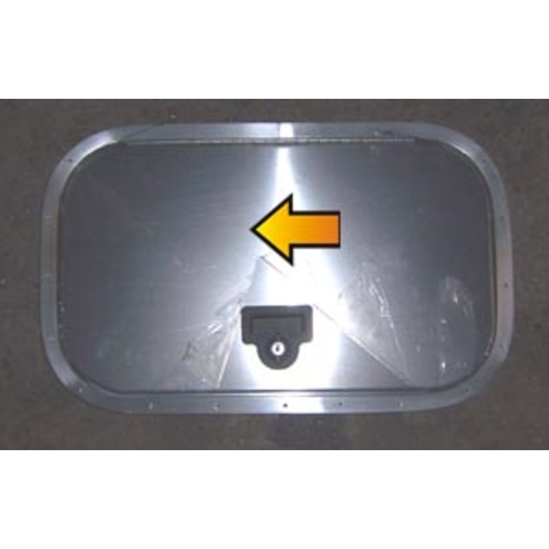 Airstream Side Access Compartment Door, Without Jamb & Seal – 100679-02