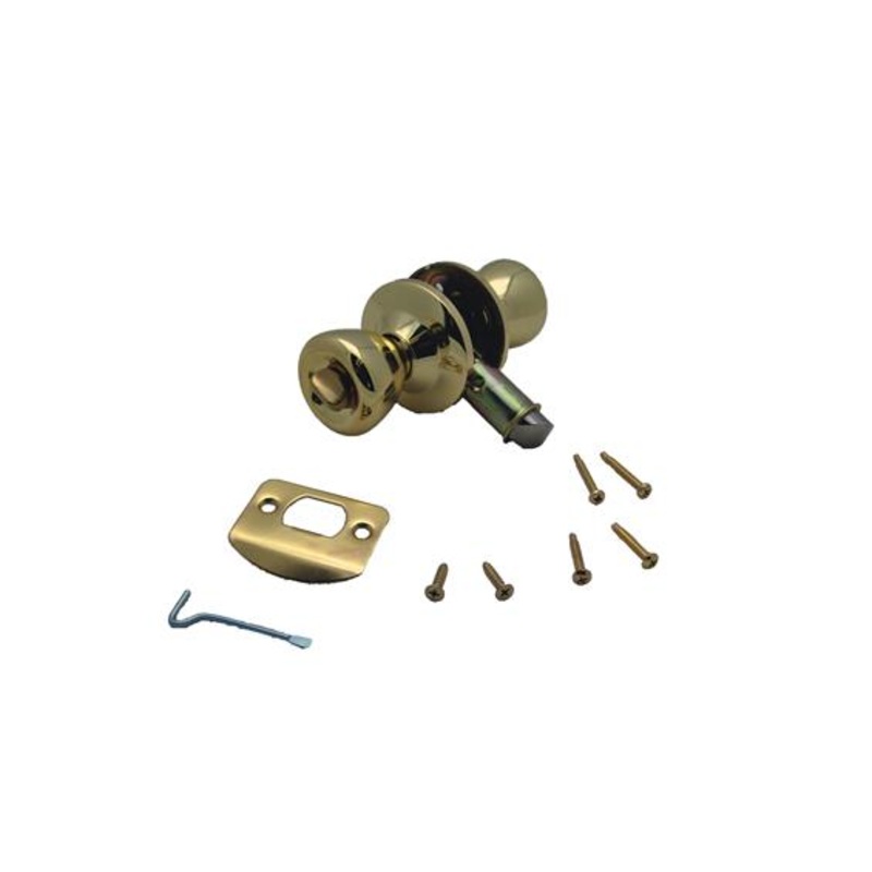 AP Products Privacy Lock Set, Brass
