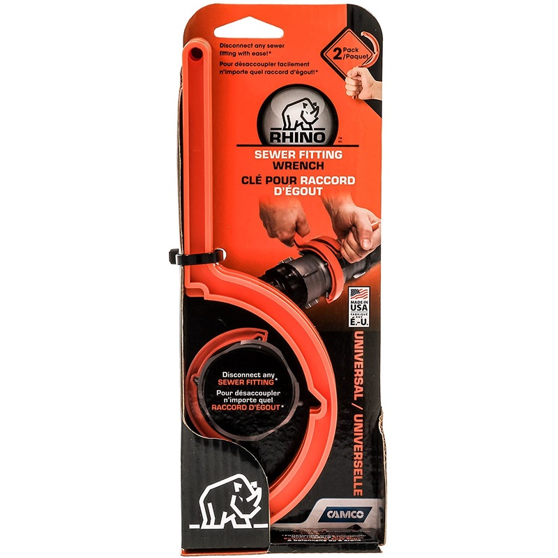 Camco Rhinoflex RV Sewer Fitting Wrench Set