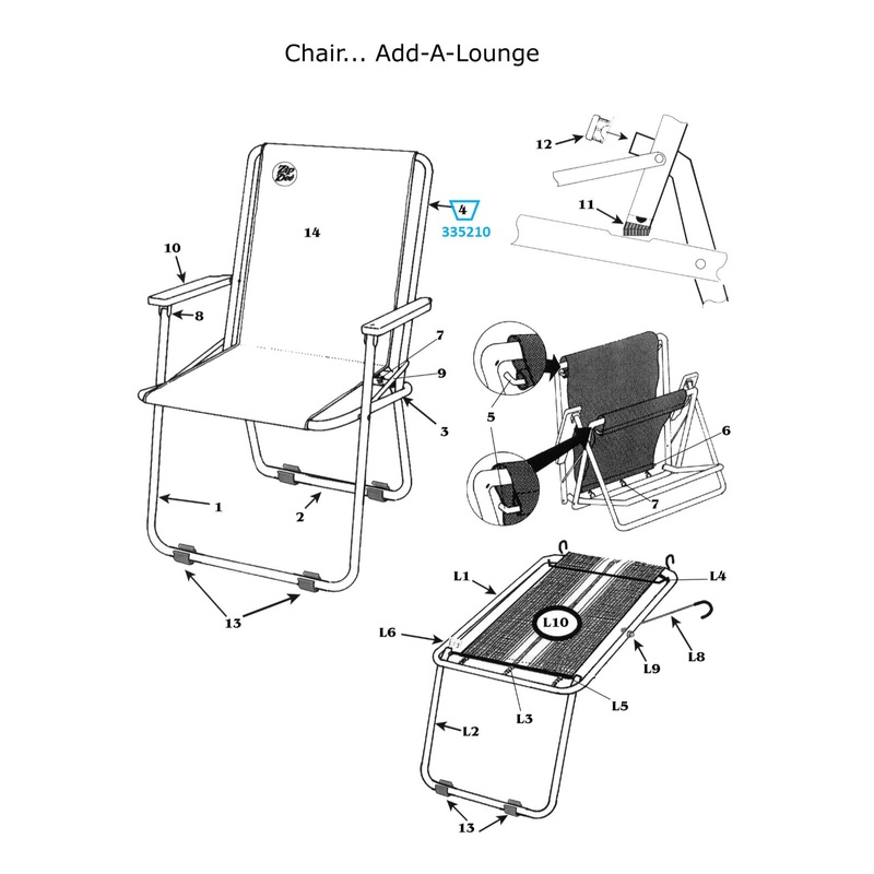 Zip Dee Chair Back Rest Ring, Wide – 900210//335210