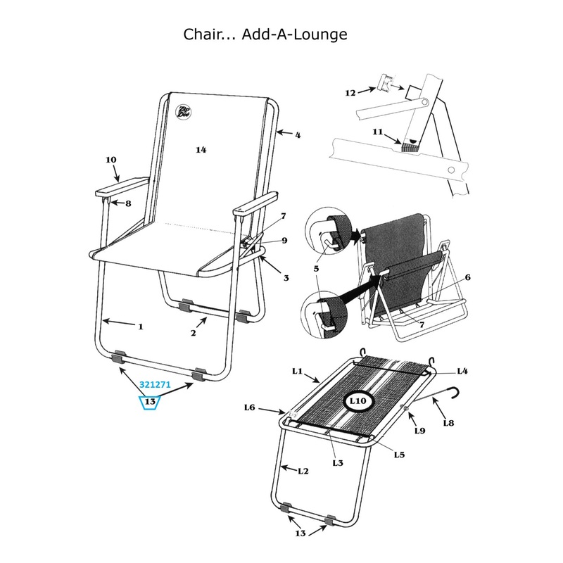 Zip Dee Z-Pad for Standard or Wide Chair or Add-A-Lounge, Single – 321271