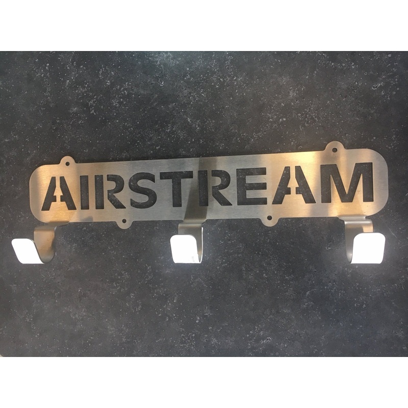 Airstream 5.12 x 16Coat Rack, 3 Hooks – 39770W-03