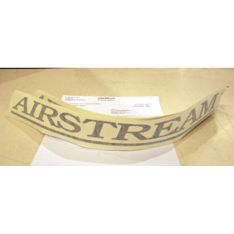 Airstream Decal with Bar, Charcoal Gray – 385582-01