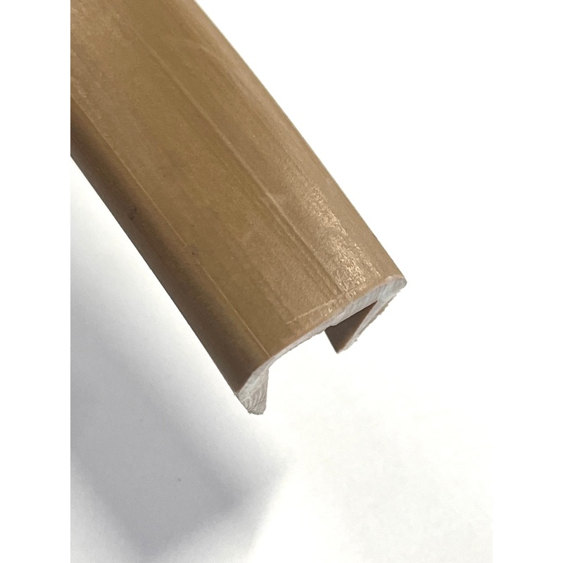 Airstream Oak 1/2 Interior Wall Plastic Extrusion, By The Foot – 203138-04