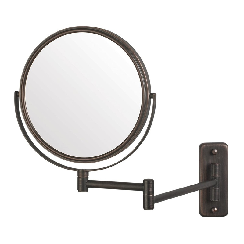 Airstream Wall Mount Swivel Mirror, Bronze Finish – 371423-03