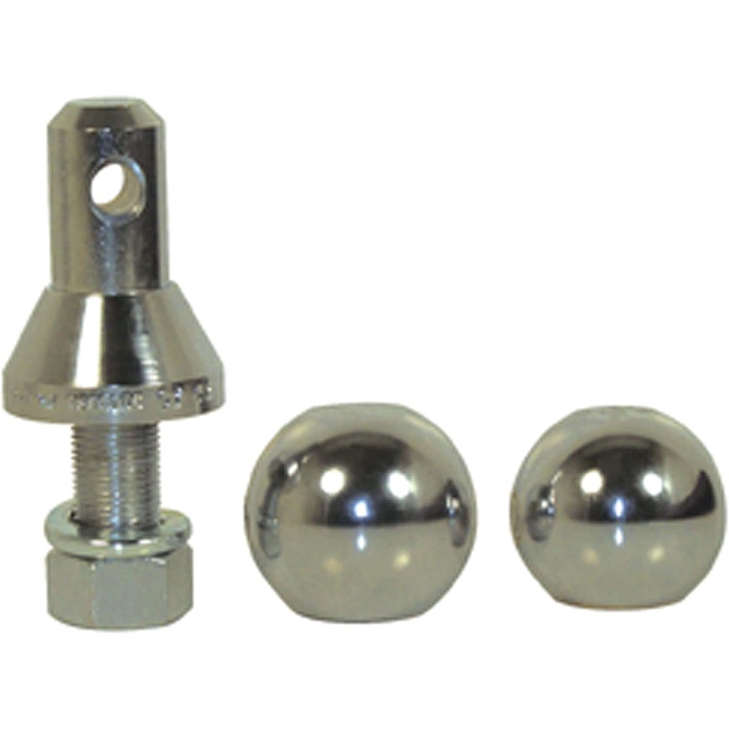 Convert-A-Ball Nickel-Plated Shank with 2 Balls – 1