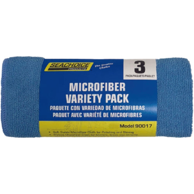 Seachoice Microfiber Variety Pack, Pack of 3
