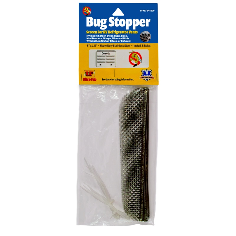 Ultra-Fab Mud Dauber Screen for Dometic RV Outside Refrigerator Vents
