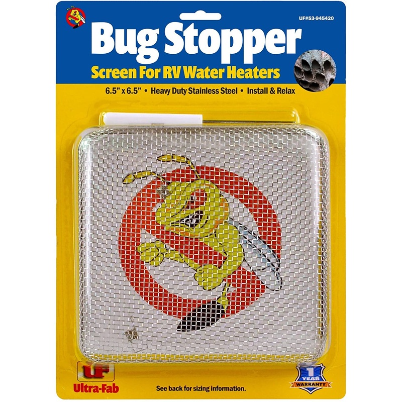 Ultra-Fab Products Insect Screen for Suburban 6 gallon Flush-Mount Water Heater Vent