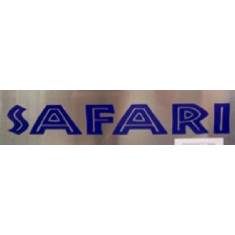 Airstream 1-1/2 x 10-5/8 Safari Legend Decal – 385964-03