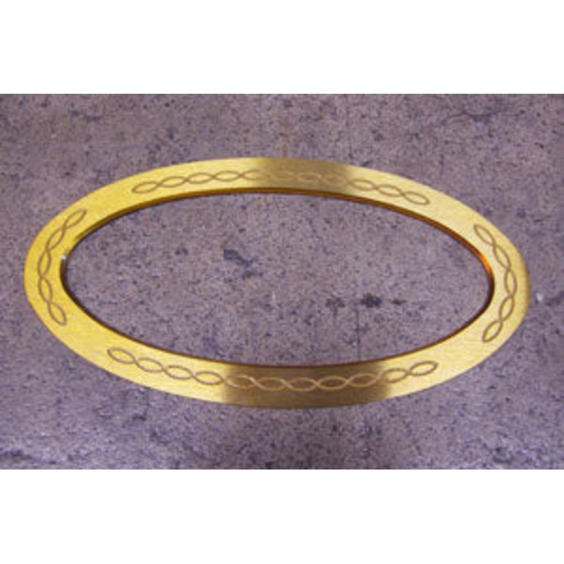 Airstream 4.937 x 9.562 Decorative Gold Collar – 381848-02
