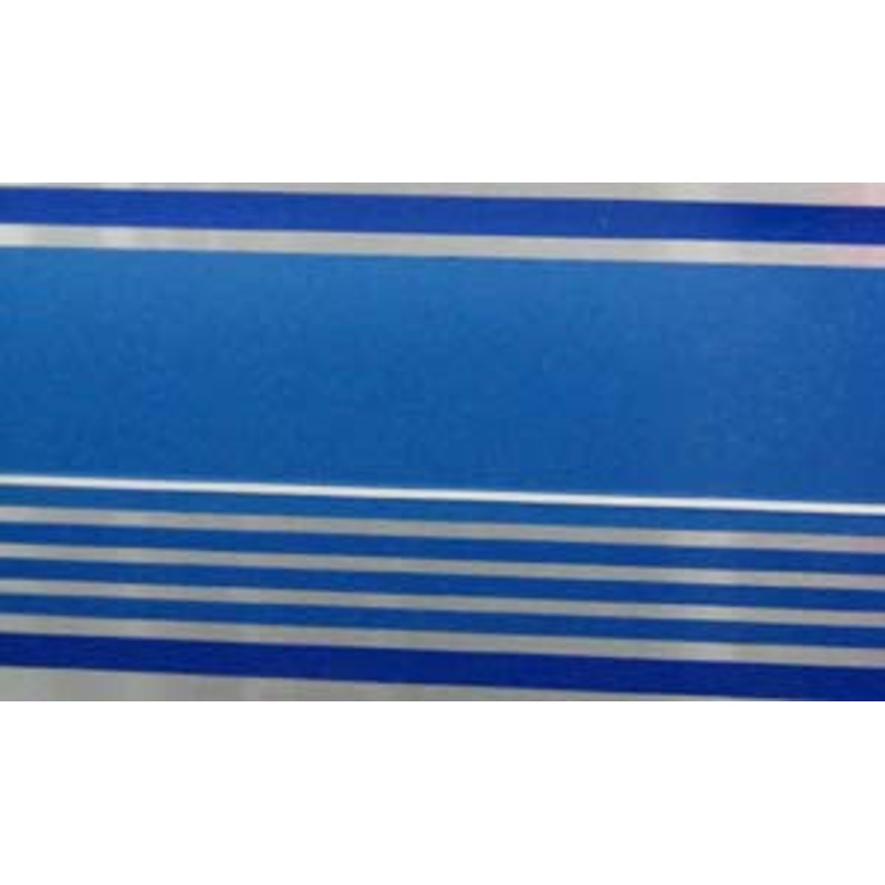 Airstream 6.5 Blue Multi-Stripe 4 Color Decal, By The Foot- 385958-02