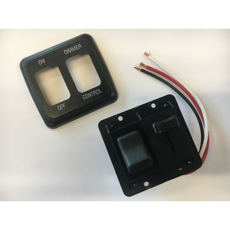 Airstream Dimmer Slide Switch, Black – 512709