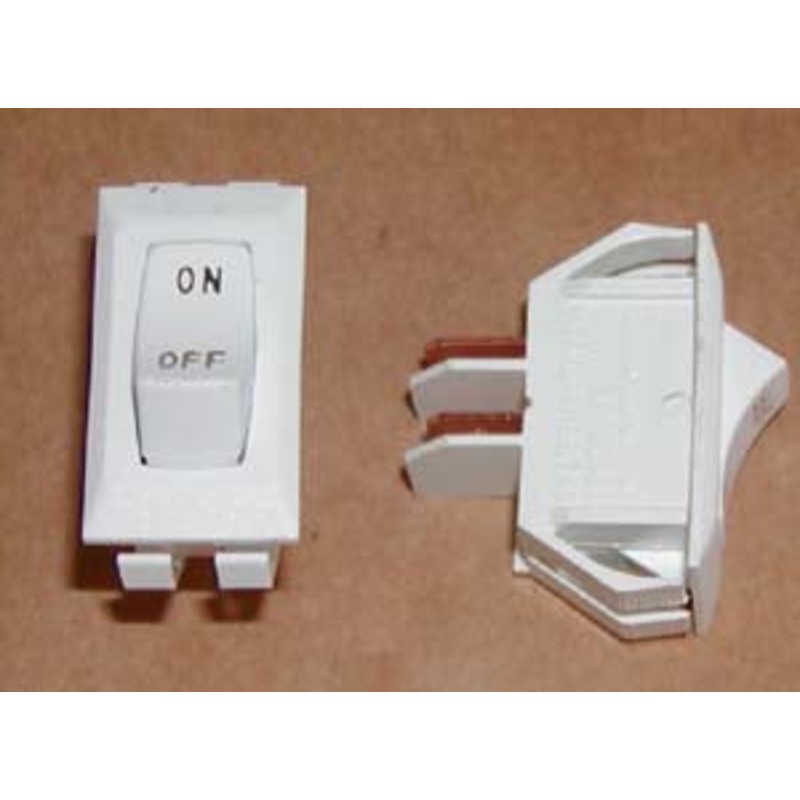 Airstream Interior On/Off Rocker Switch, White – 500018