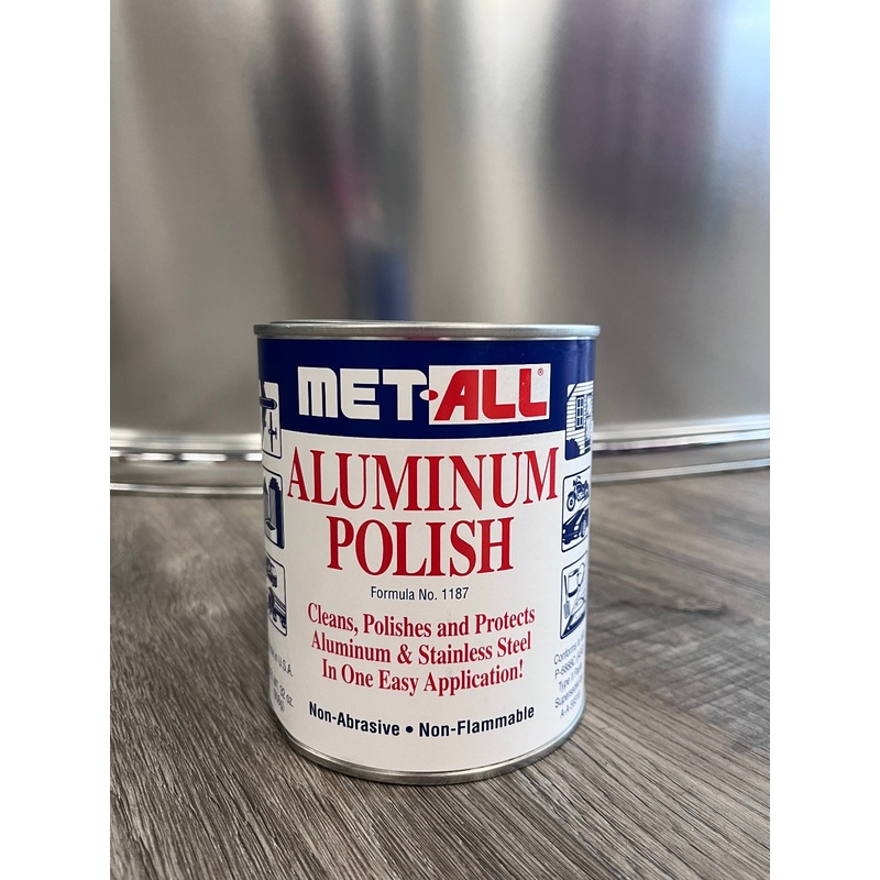 Airstream Met-All Aluminum Polish, 32oz. Can – 28428W