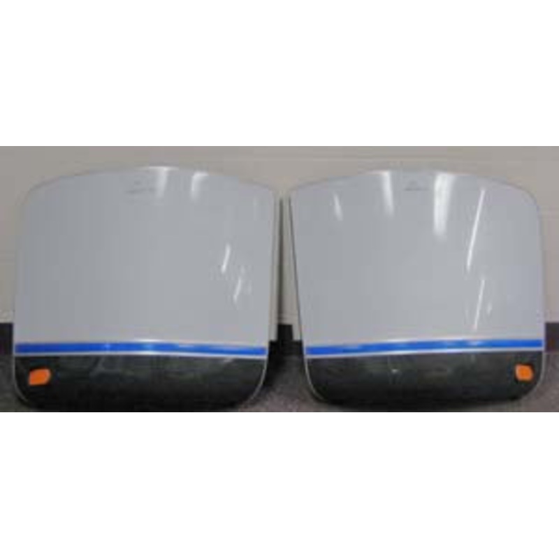 Airstream Stainless Steel Segment Protectors 1969-1982 (1st Half), Set with Hardware* – 685274 or Variants